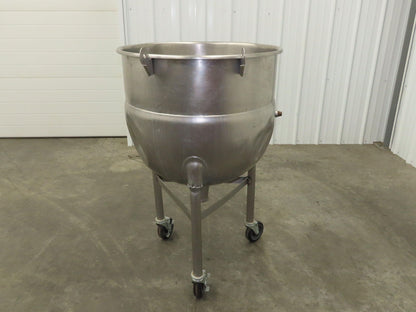 Legion LT-40 Stationary Direct Steam Kettle 40 Gallon Food Grade Mixing Tank