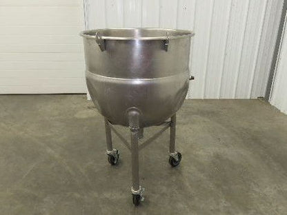 Legion LT-40 Stationary Direct Steam Kettle 40 Gallon Food Grade Mixing Tank