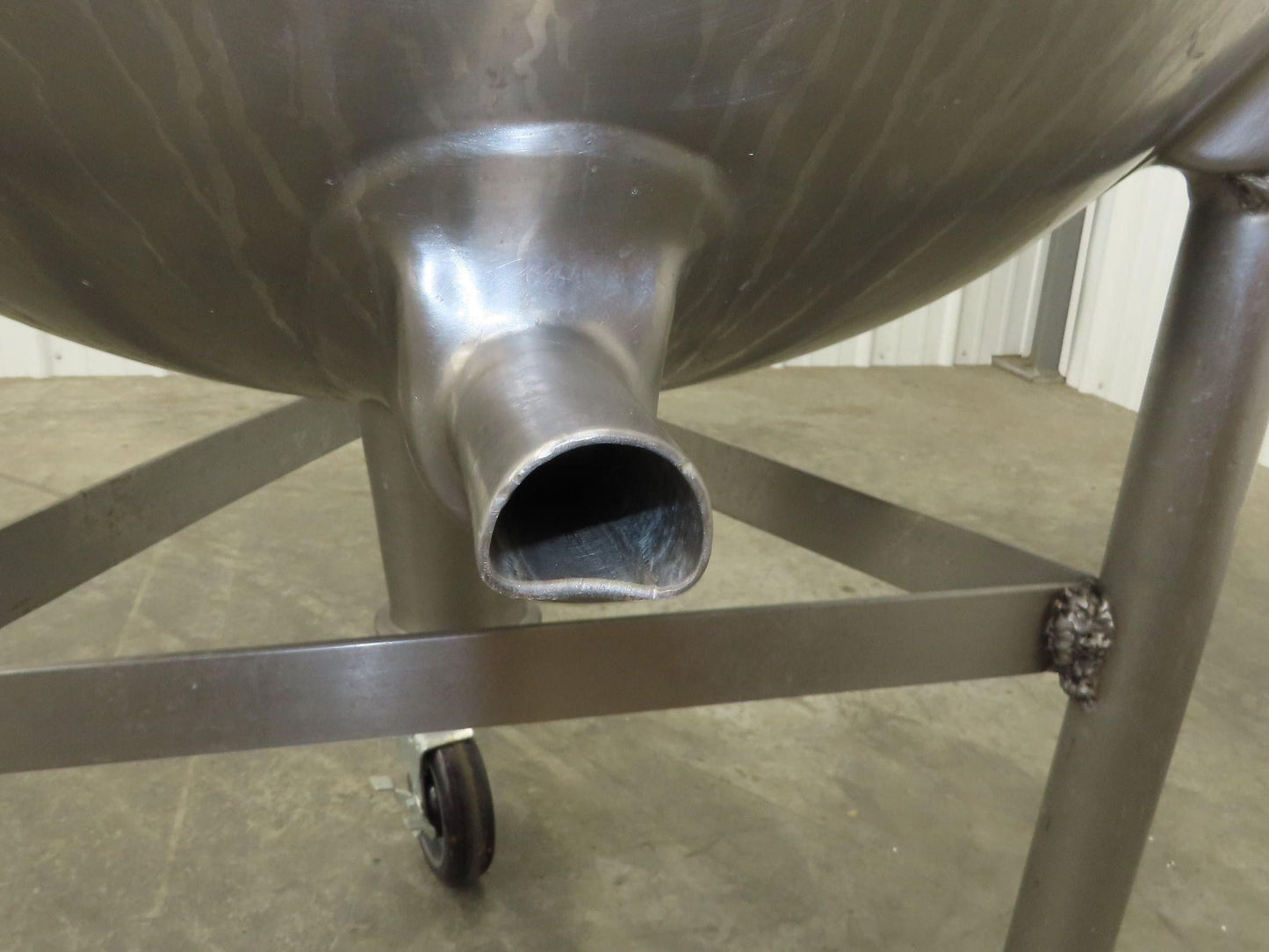 Legion LT-40 Stationary Direct Steam Kettle 40 Gallon Food Grade Mixing Tank