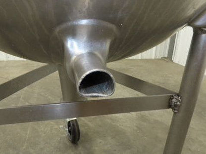 Legion LT-40 Stationary Direct Steam Kettle 40 Gallon Food Grade Mixing Tank