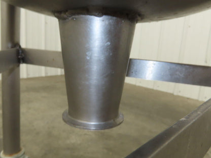 Legion LT-40 Stationary Direct Steam Kettle 40 Gallon Food Grade Mixing Tank