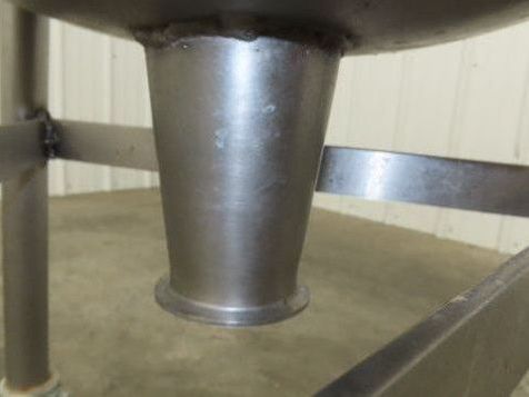 Legion LT-40 Stationary Direct Steam Kettle 40 Gallon Food Grade Mixing Tank