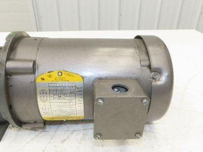 Baldor Winsmith Gearmotor 5:1 Reducer 345rpm .75Hp 460v 3ph Dual Output