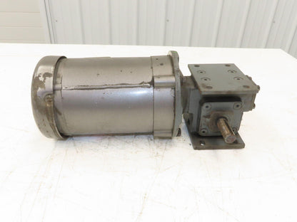 Baldor Winsmith Gearmotor 5:1 Reducer 345rpm .75Hp 460v 3ph Dual Output