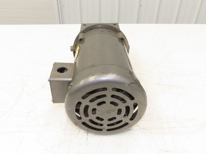 Baldor Winsmith Gearmotor 5:1 Reducer 345rpm .75Hp 460v 3ph Dual Output