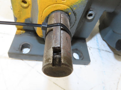 Baldor Winsmith Gearmotor 5:1 Reducer 345rpm .75Hp 460v 3ph Dual Output