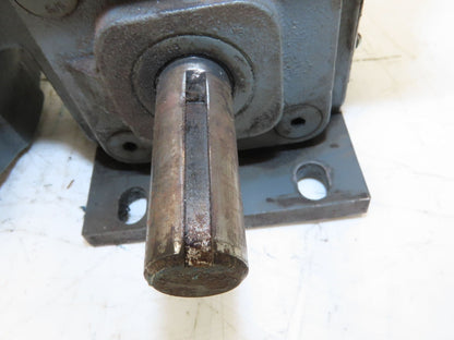 Baldor Winsmith Gearmotor 5:1 Reducer 345rpm .75Hp 460v 3ph Dual Output