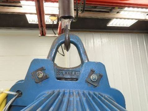 Demag DKUN 10-1000 2200 Lb 1 Ton Electric Chain Hoist 18' Lift 12/50 FPM 2 Speed