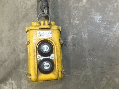 Demag DKUN 10-1000 2200 Lb 1 Ton Electric Chain Hoist 18' Lift 12/50 FPM 2 Speed