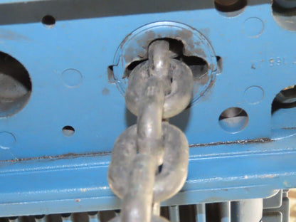 Demag DKUN 10-1000 2200 Lb 1 Ton Electric Chain Hoist 18' Lift 12/50 FPM 2 Speed