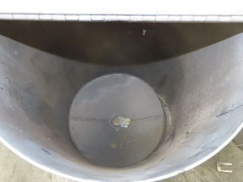 Stainless Steel Receiving Hopper 8 Gallon Tank 304 Grade Lot of 2