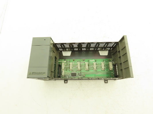 Allen Bradley 1746-A7 Card Rack Chassis 7-Slot SLC-500 Power Supply 1746-P2
