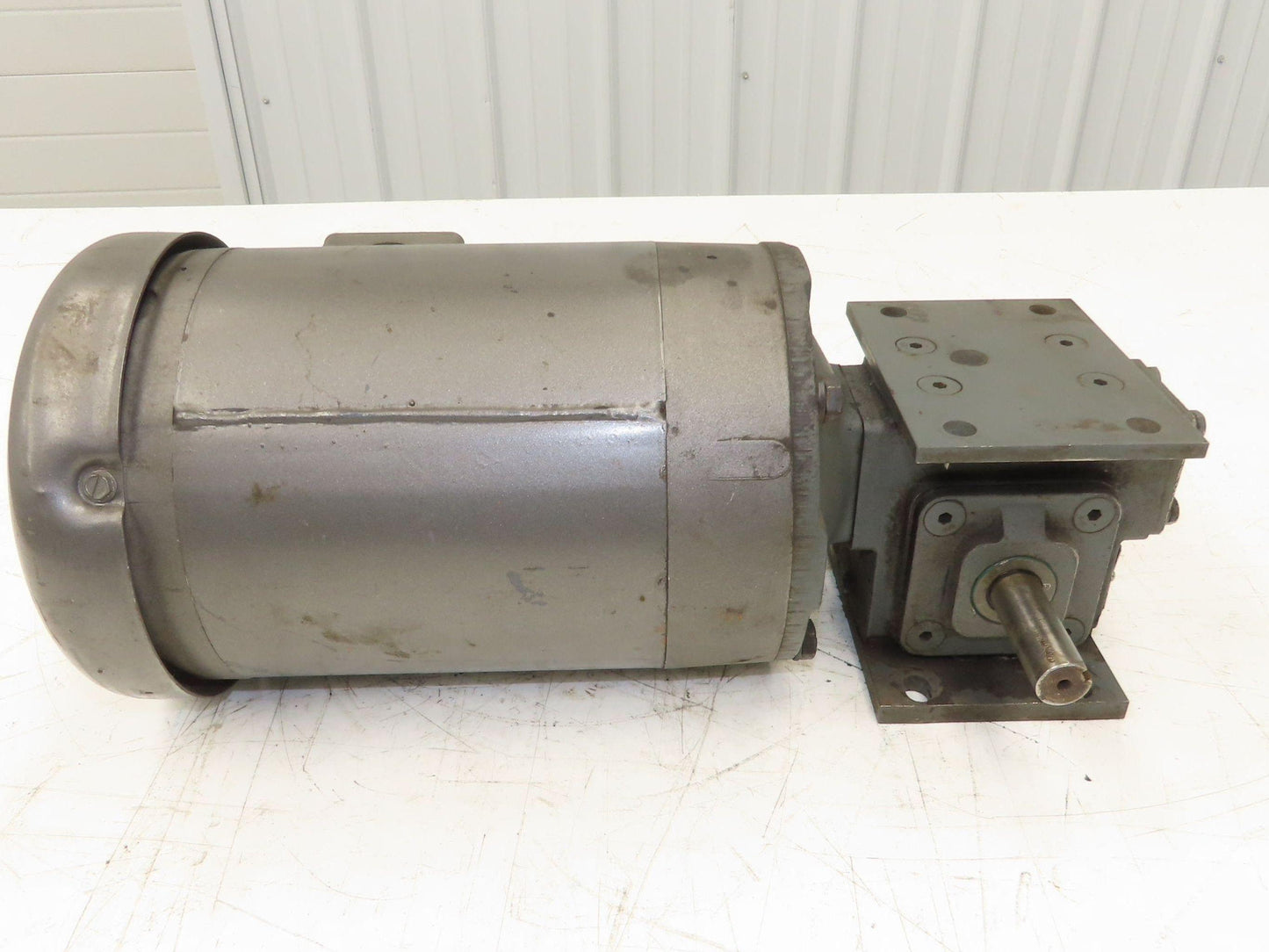 Baldor Winsmith Gearmotor 5:1 Reducer 345rpm 1Hp 460v 3ph Dual Output
