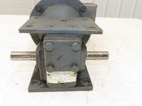 Baldor Winsmith Gearmotor 5:1 Reducer 345rpm 1Hp 460v 3ph Dual Output