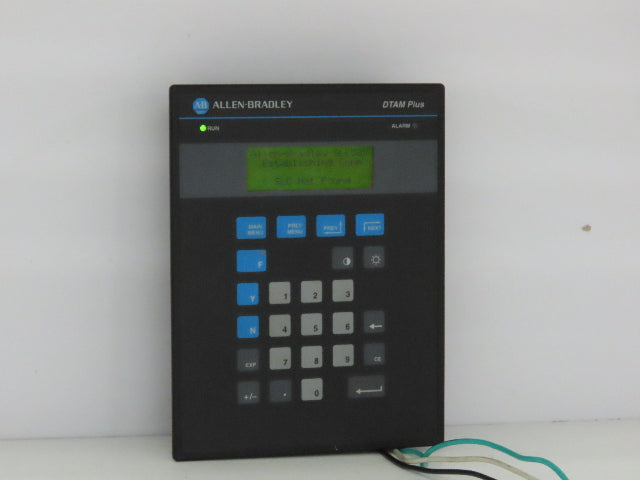 Allen Bradley 2707-L8P2X DTAM Plus HMI Control Panel Ser C Rev C