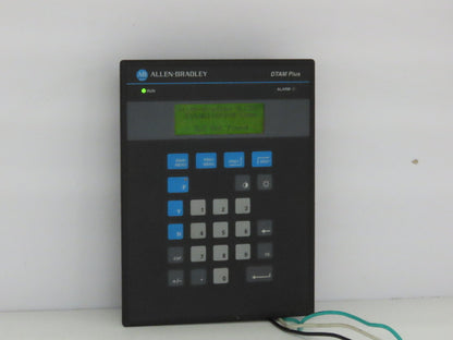 Allen Bradley 2707-L8P2X DTAM Plus HMI Control Panel Ser C Rev C