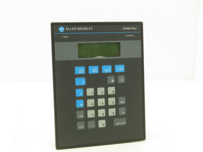 Allen Bradley 2707-L8P2X DTAM Plus HMI Control Panel Ser C Rev C