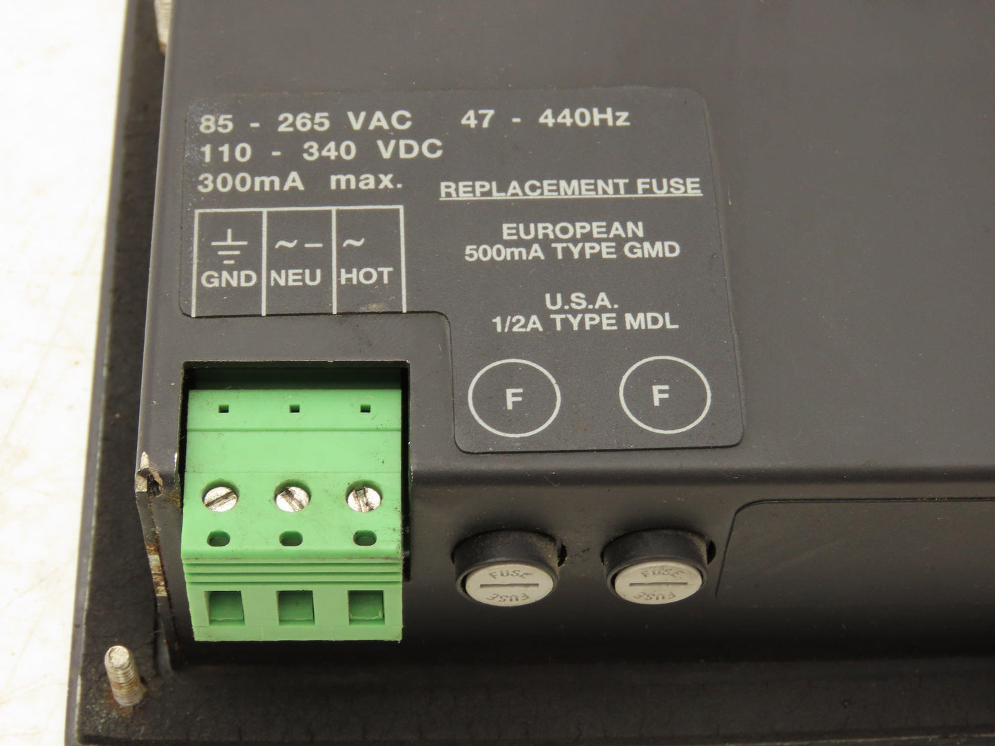 Allen Bradley 2707-L8P2X DTAM Plus HMI Control Panel Ser C Rev C