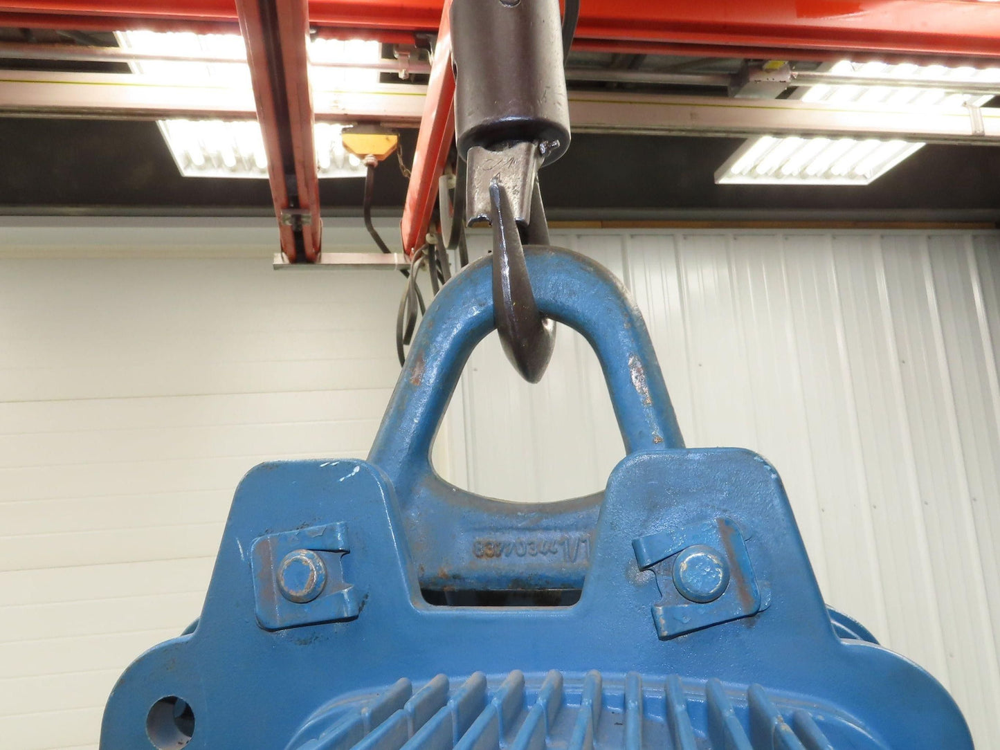 Demag DKUN 10-1000 2200 LB 1 Ton Electric Chain Hoist 17' Lift 12/50 FPM 460V