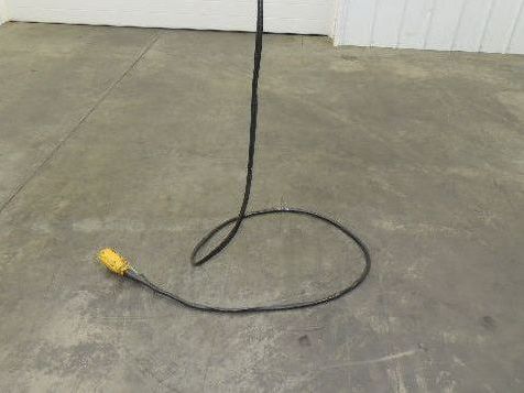 Demag DKUN 10-1000 2200 LB 1 Ton Electric Chain Hoist 17' Lift 12/50 FPM 460V