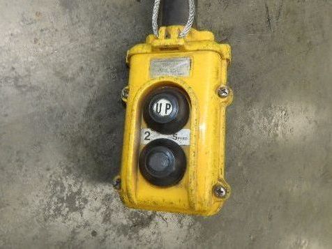Demag DKUN 10-1000 2200 LB 1 Ton Electric Chain Hoist 17' Lift 12/50 FPM 460V