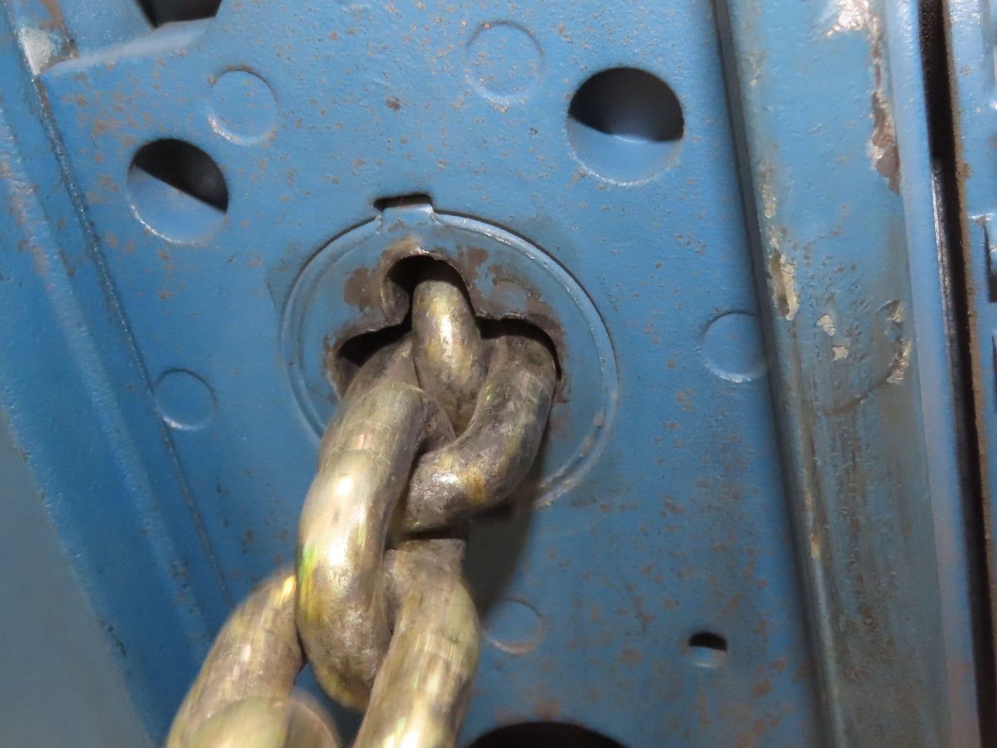 Demag DKUN 10-1000 2200 LB 1 Ton Electric Chain Hoist 17' Lift 12/50 FPM 460V