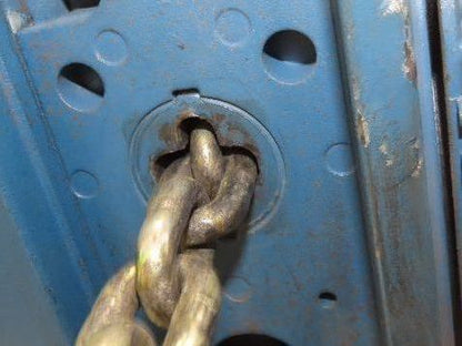 Demag DKUN 10-1000 2200 LB 1 Ton Electric Chain Hoist 17' Lift 12/50 FPM 460V