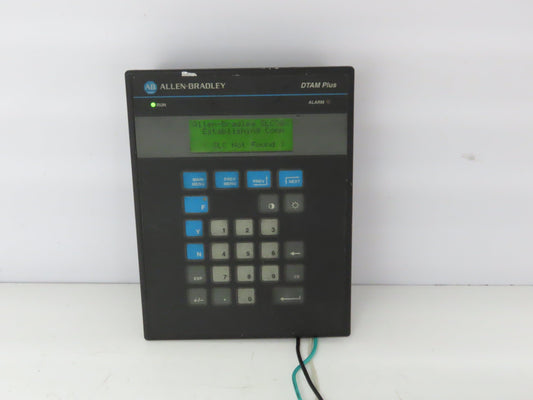 Allen Bradley 2707-L8P2 DTAM Plus HMI Control Panel Ser A Rev B