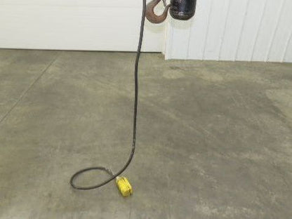 CM Lodestar R 2 Ton Electric Chain Hoist 15' Lift 8 FPM 230/460 Volt 3PH Tested