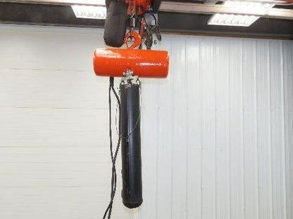 CM Lodestar R 2 Ton Electric Chain Hoist 15' Lift 8 FPM 230/460 Volt 3PH Tested