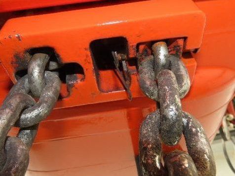 CM Lodestar R 2 Ton Electric Chain Hoist 15' Lift 8 FPM 230/460 Volt 3PH Tested