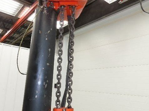 CM Lodestar R 2 Ton Electric Chain Hoist 15' Lift 8 FPM 230/460 Volt 3PH Tested