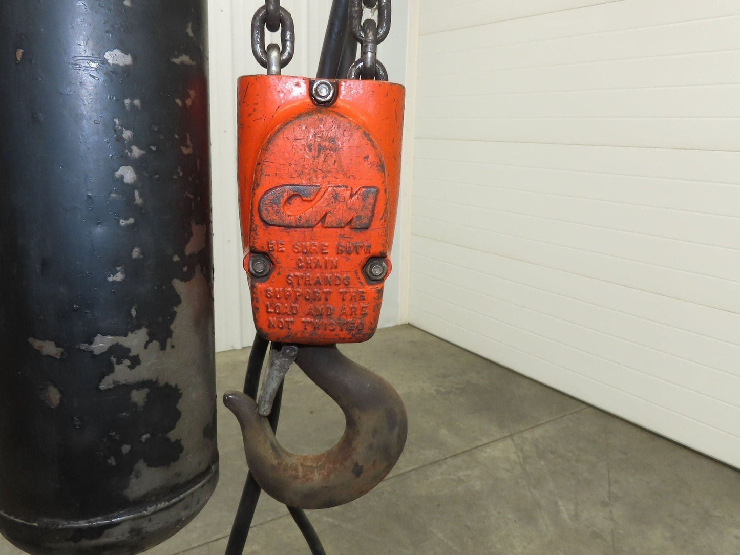 CM Lodestar R 2 Ton Electric Chain Hoist 15' Lift 8 FPM 230/460 Volt 3PH Tested