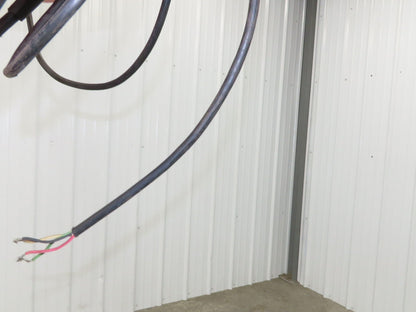 CM Lodestar L 1 Ton Electric Chain Hoist 20' Lift 16 FPM 635 Power Trolley 3PH