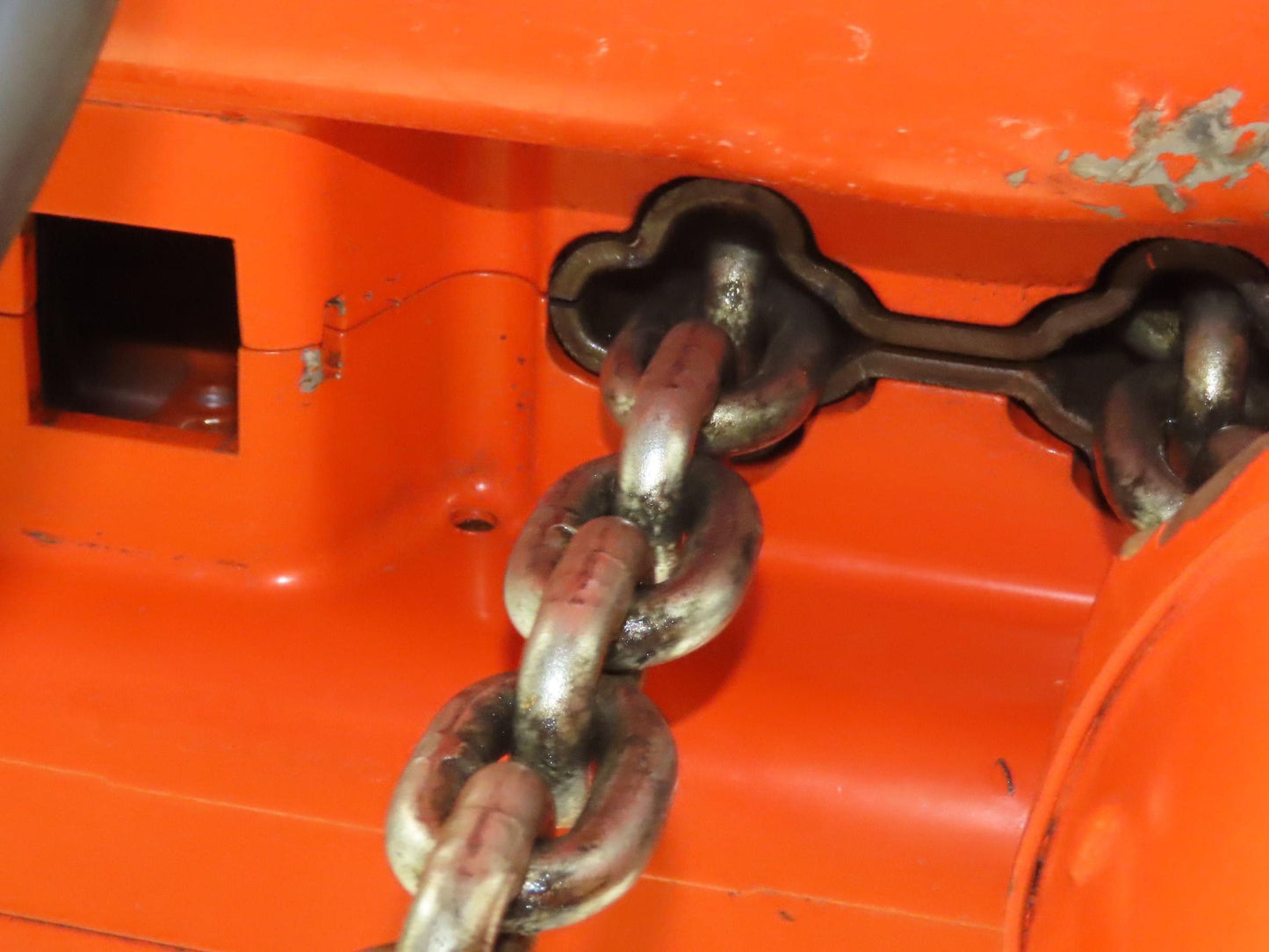 CM Lodestar L 1 Ton Electric Chain Hoist 20' Lift 16 FPM 635 Power Trolley 3PH