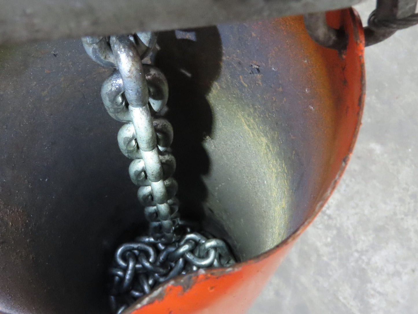 CM Lodestar L 1 Ton Electric Chain Hoist 20' Lift 16 FPM 635 Power Trolley 3PH