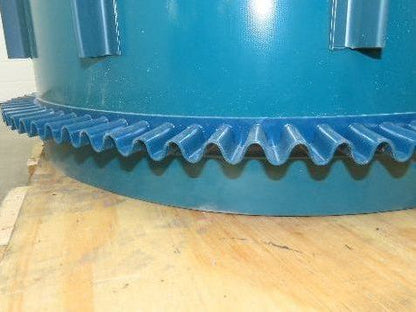 Incline Elevator Conveyor Belt Endless Green PVC Side-Wall Cleated 22.6"W x 38'L