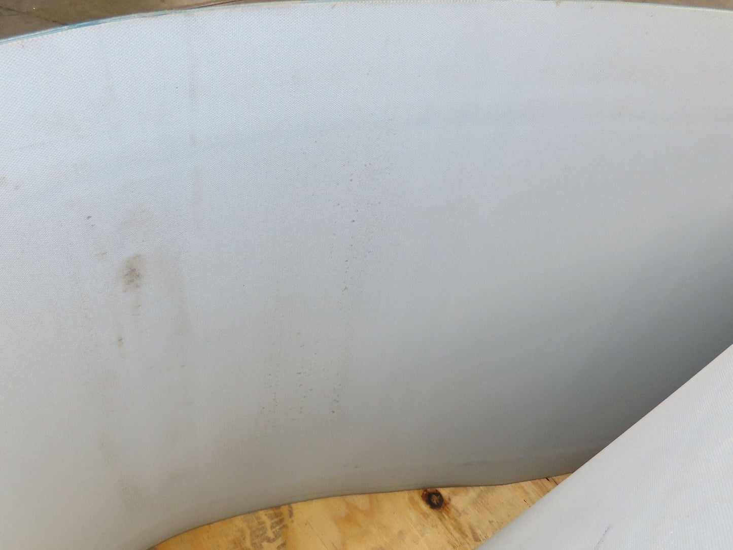 Incline Elevator Conveyor Belt Endless Green PVC Side-Wall Cleated 22.6"W x 38'L