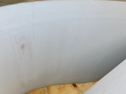 Incline Elevator Conveyor Belt Endless Green PVC Side-Wall Cleated 22.6"W x 38'L