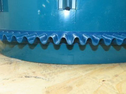 Incline Elevator Conveyor Belt Endless Green PVC Side-Wall Cleated 22.6"W x 47'L