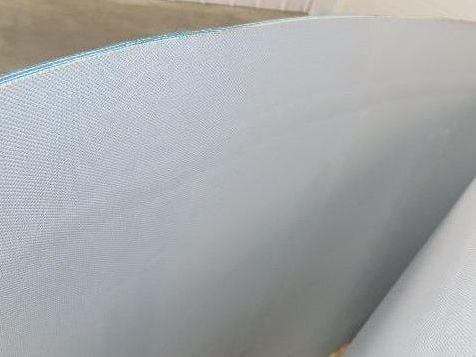 Incline Elevator Conveyor Belt Endless Green PVC Side-Wall Cleated 22.6"W x 47'L