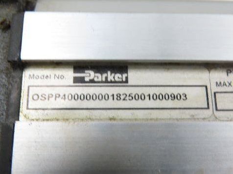 Parker OSP-P40 Rodless Pneumatic Slide Air Cylinder 1825mm Travel 40mm Bore