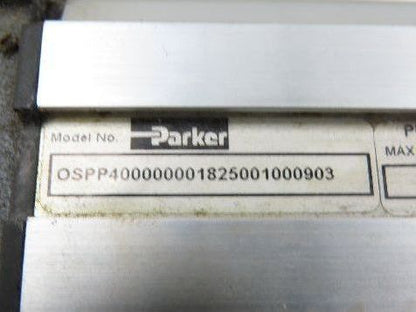 Parker OSP-P40 Rodless Pneumatic Slide Air Cylinder 1825mm Travel 40mm Bore