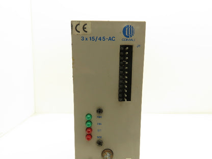 Comau 3x15/45-AC AC Servo Drive Module Unit