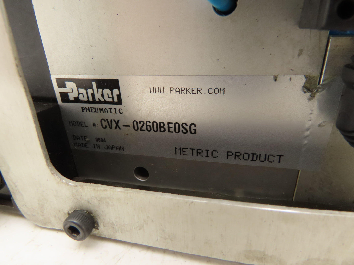 Parker CVX-0260BE0SECG Vacuum Generator 2-Channel 70psi 24vdc