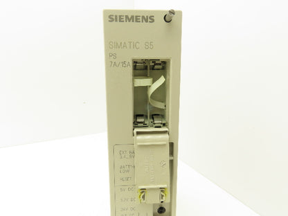 Siemens 1P6ES5951-7LD21 Power Supply Module Simatic S5 115 PS 120-230V