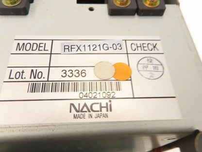 Nachi Fujikoshi RFX1121G-03 Robot Servo Drive Unit