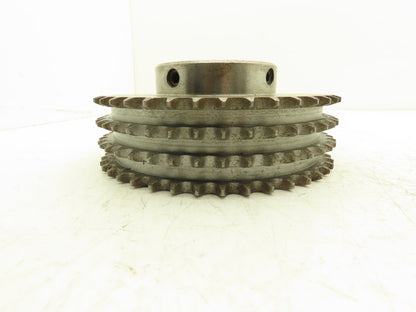 Browning MBF-9136 4-Row #50 Roller Chain Sprocket 42-Tooth 5/8" Pitch 65mm Bore
