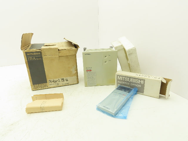 Mitsubishi FR-A044-0.75K-UL Inverter FREQROLA044 VFD AC Drive 3HP 380-460VAC 3PH