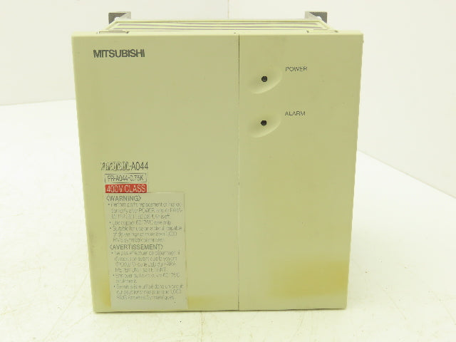 Mitsubishi FR-A044-0.75K-UL Inverter FREQROLA044 VFD AC Drive 3HP 380-460VAC 3PH